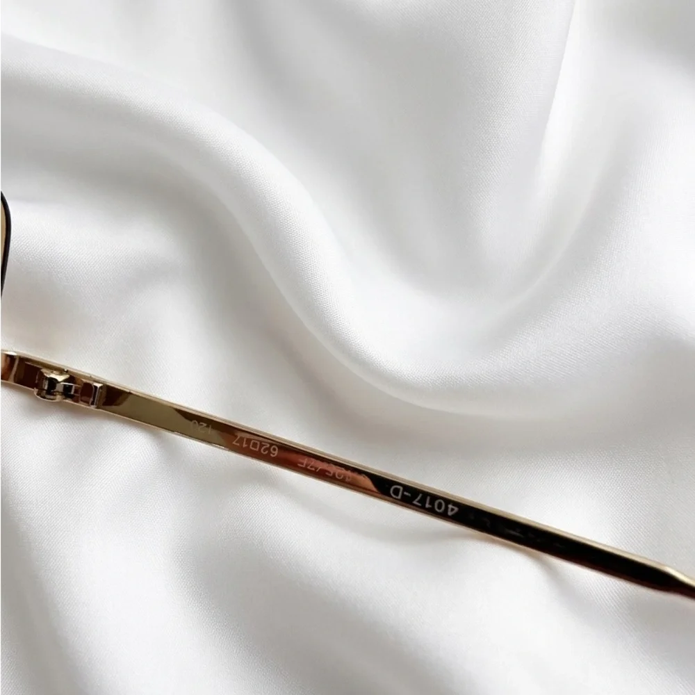 CHANEL Gold Gradient Sunglasses
